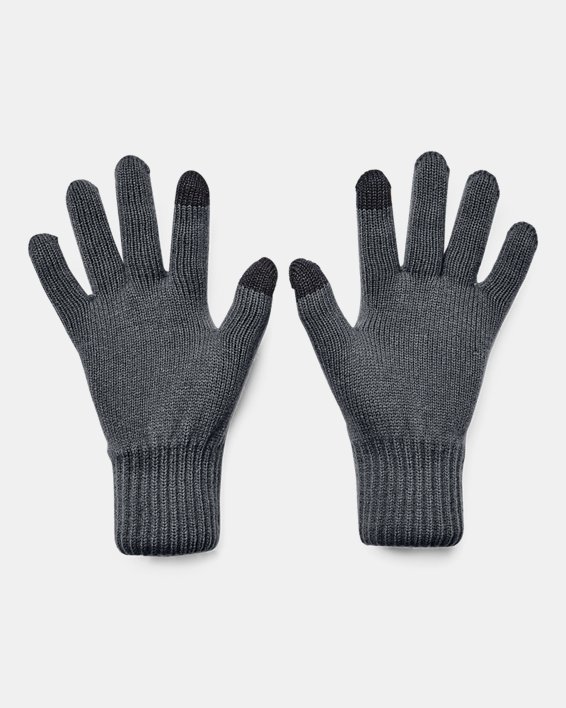 Men's UA Halftime Gloves, Gray, pdpMainDesktop image number 1